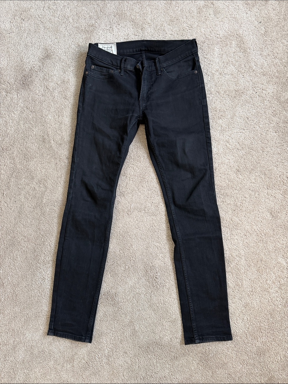 Abercrombie & Fitch Men's Skinny Jeans - Black